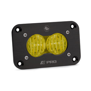 Baja Designs S2 Pro Flush Mount Auxiliary LED Light Pods - Dunes 2 Dezert SXS