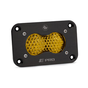 Baja Designs S2 Pro Flush Mount Auxiliary LED Light Pods - Dunes 2 Dezert SXS
