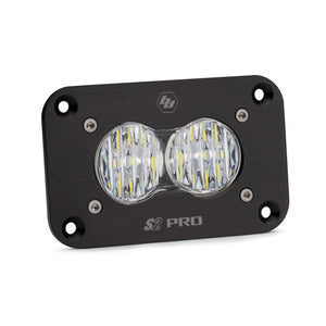 Baja Designs S2 Pro Flush Mount Auxiliary LED Light Pods - Dunes 2 Dezert SXS