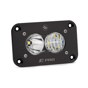 Baja Designs S2 Pro Flush Mount Auxiliary LED Light Pods - Dunes 2 Dezert SXS