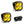Baja Designs Squadron Sport LED Auxiliary Light Pod Pair Amber Spot - Dunes 2 Dezert SXS