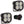 Baja Designs XL Sport Pair White Wide Cornering - Dunes 2 Dezert SXS