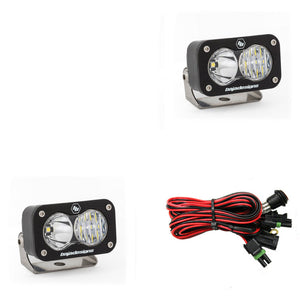 Baja Designs S2 Sport Pair - White Driving/Combo - Dunes 2 Dezert SXS