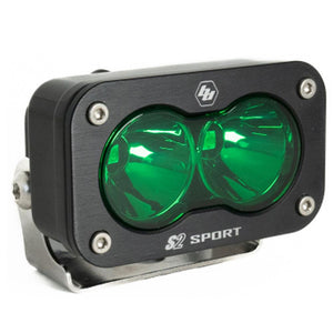 Baja Designs S2 Sport - Green Spot - Dunes 2 Dezert SXS