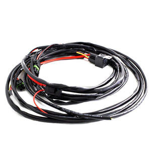 Squadron/S2 2-Pin Hi-Beam 2-Light Max (150 Watts) Wiring Harness - Dunes 2 Dezert SXS