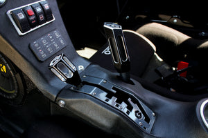 Geiser X3 CNC machined shift knob detail view