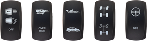Contura V Can-Am X3 replacement rocker switch cover fits XTC, sPod, and Daystar switch bodies—rocker only, no switch included
