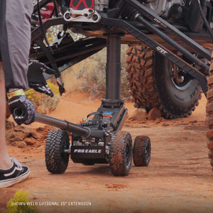 Universal 2 Ton Big Wheel Off Road Jack | Pro Eagle