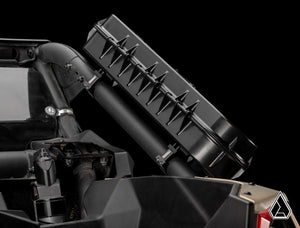 Assault Industries UTV belt case extruded aluminum cage clamp mounting detail