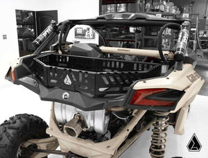 Can-Am Maverick X3 Recon Rack laser-cut steel cargo wall detail