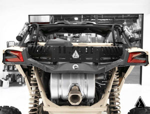 Assault Industries Recon Rack mounted in Can-Am Maverick X3 bed