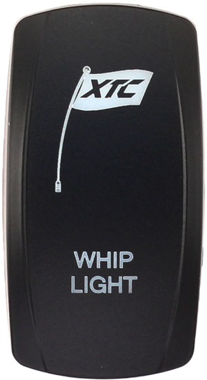 Whip Lights rocker switch cover for Contura V by XTC, compatible with sPod and Daystar, rocker actuator only, no switch included