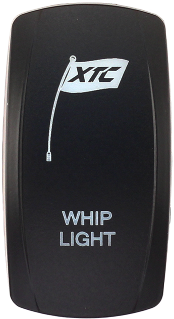 Whip Lights rocker switch cover for Contura V by XTC, compatible with sPod and Daystar, rocker actuator only, no switch included