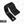 Black anodized Moto Armor billet clamps for 1.75, 1.875, or 2 inch tubing with stainless bolts