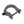Grey anodized billet aluminum clamps with stainless hardware for UTV roll cages in 1.75
