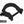 Black anodized Moto Armor billet clamps for 1.75, 1.875, or 2 inch tubing with stainless bolts