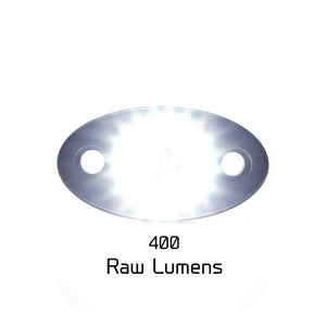 Halo Billet Rock & Dome Light – 400 Lumen LED (USA Made) - Dunes 2 Dezert SXS