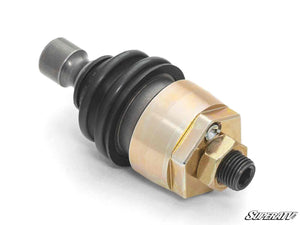 Keller ball joint for Can-Am Maverick R showing the threaded housing that replaces the snap ring