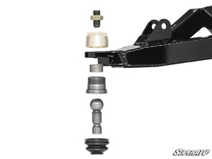 Keller ball joint for Can-Am Maverick R with boot retaining ring to resist water intrusion