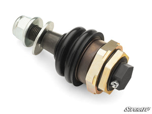 Keller ball joint close-up showing the greaseable zerk fitting