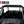 Black powder-coated aluminum roof with dark tinted sunroof for Polaris RZR PRO XP 4 and Turbo R 4 seat models with drip edge and rear spoiler