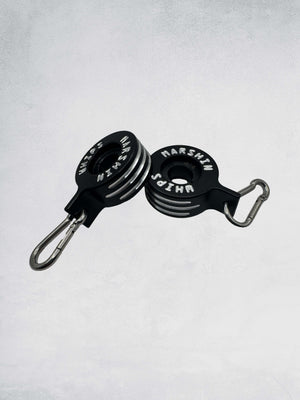Marshin Whips 360° Rotating Flag Clips (22MM) | Game Changer Series Tangle-Free Kit