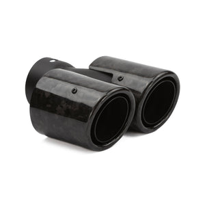 RPM Carbon Dual Exhaust Tips – Polaris Pro R Mufflers - Dunes 2 Dezert SXS