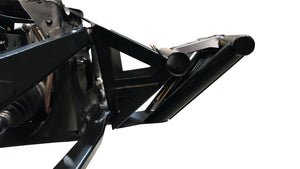 Geiser X3 bumper bulkhead side profile showing chromoly tubing