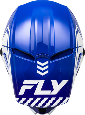 Kinetic Menace Helmet Blue/White Lg