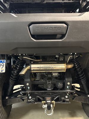 CFMOTO UFORCE U10 PRO Exhaust | MBRP 5in Slip-On - Dunes 2 Dezert SXS