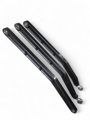 Elektric Off Road black anodized high clearance billet radius rods for 72-inch Can-Am Maverick X3 RS - product photo 9
