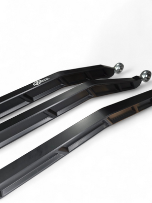 Elektric Off Road black anodized high clearance billet radius rods for 72-inch Can-Am Maverick X3 RS - product photo 8