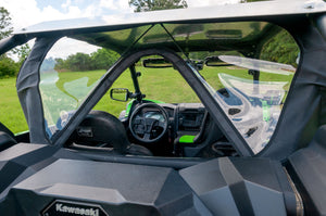 Rear Dust Panel W/ Window Kaw Krx