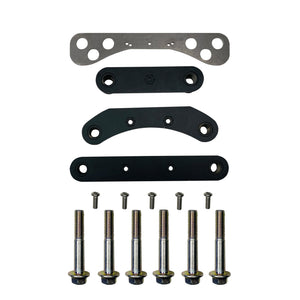 Can-Am X3 Rear Bulkhead Nut Plate Kit - Dunes 2 Dezert SXS