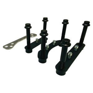Can-Am X3 Rear Bulkhead Race Plates ARP Kit - Dunes 2 Dezert SXS