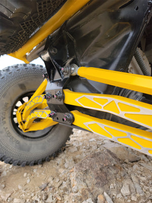 Can-Am X3 Rear Double Shear Bulk Head - Dunes 2 Dezert SXS