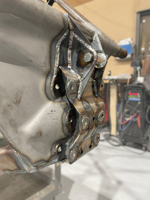 Can-Am X3 Rear Double Shear Bulk Head - Dunes 2 Dezert SXS