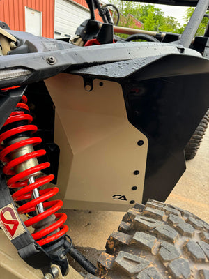 Can-Am X3 Front Inner Fender Liners - Dunes 2 Dezert SXS