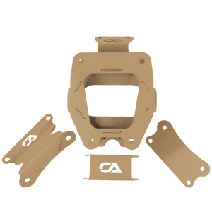 Can-Am X3 Front Double Shear Gusset Kit - Dunes 2 Dezert SXS