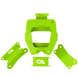 Can-Am X3 Front Double Shear Gusset Kit - Dunes 2 Dezert SXS