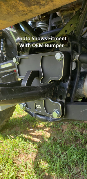 Honda Talon Rear Pull Plate / Radius Rod Plate - Dunes 2 Dezert SXS