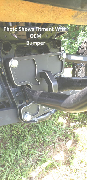 Honda Talon Rear Pull Plate / Radius Rod Plate - Dunes 2 Dezert SXS