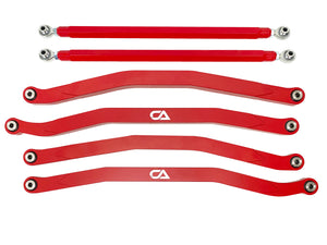 Can-Am X3 Billet High Clearance Radius Rods - Dunes 2 Dezert SXS