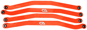 Can-Am X3 Billet High Clearance Middle and Lower Radius Rods - Dunes 2 Dezert SXS