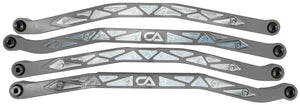 Can-Am X3 Billet High Clearance Middle and Lower Radius Rods - Dunes 2 Dezert SXS
