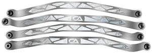 Can-Am X3 Billet High Clearance Middle and Lower Radius Rods - Dunes 2 Dezert SXS