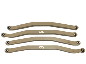Can-Am X3 Billet High Clearance Middle and Lower Radius Rods - Dunes 2 Dezert SXS