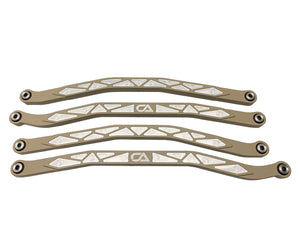 Can-Am X3 Billet High Clearance Middle and Lower Radius Rods - Dunes 2 Dezert SXS