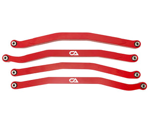Can-Am X3 Billet High Clearance Middle and Lower Radius Rods - Dunes 2 Dezert SXS