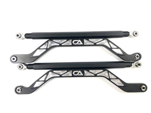 Polaris RZR Turbo S High Clearance Rear Radius Rods - Dunes 2 Dezert SXS